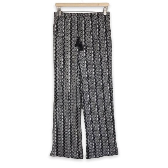 Knox Rose Boho Wide Leg Pants Size Large - Picture 1 of 10